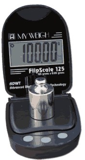 kleine Digitalwaage flipscale