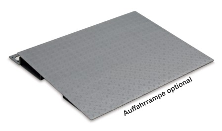 Optionale Auffahrrampe
