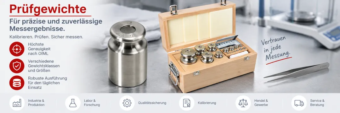 Prüfgewichte Prüfgewichte
