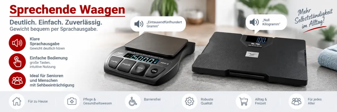 Sprechende Waagen