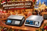 Geeichte Handelswaagen Geeichte Ladenwaagen für Weihnachtsmärkte