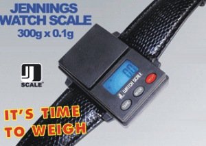 Jennings Watch Scale - Waage im Armbanduhr Design
