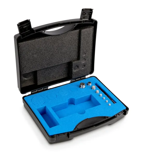 Eichgewichte im Koffer