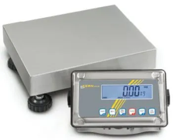 Plattformwaage mit Spritzwasserschutz IP65