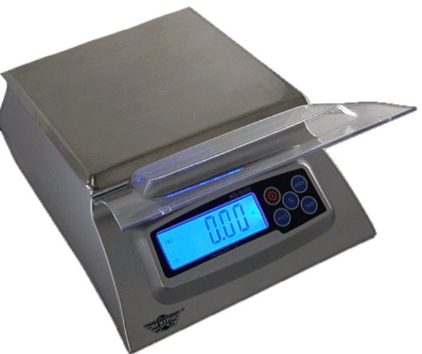 Digitalwaage Küchenwaage KD8000 von MyWeigh Waage digital silber 8kg 