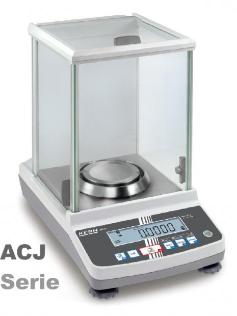 Analysenwaage ACJ 120g / 0.1mg inkl. USB und RS232