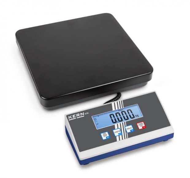 KERN EOE 100K-2 - handliche Plattformwaage bis 150kg