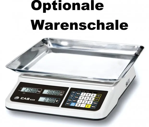 Edelstahl Warenschale für PR-II Ladenwaage