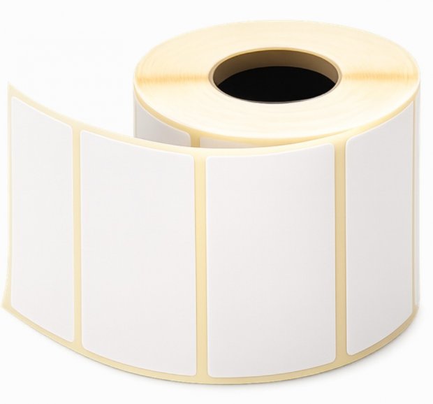 1x Karton mit 36Stk. Etiketterolle für CAS DLP-50 Drucker