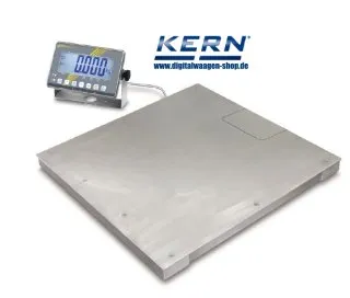 Edelstahl Bodenwaage KERN BAN - IP68 Schutzart