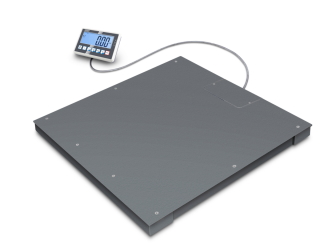 Hochaufloesende Bodenwaage KERN BFC 1T-5DS- Wiegeschritte 20g bis 500g