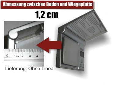 Abmessungen Tonarmwaage Tonabnehmer wiegen