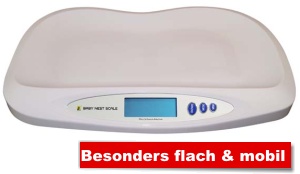 Flache Babywaage Sicherheit 20 Kilogramm