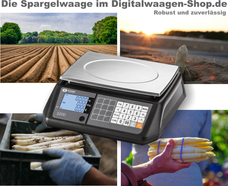 Spargel Waage