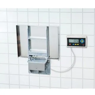Solide Wandwaage mit Klappfunktion und Option Eichung