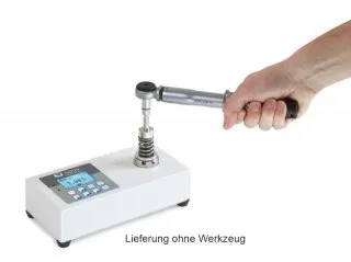 Drehmoment ermitteln. Prüfung von Werkzeugen, wie Akkuschrauber etc.
