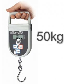 Hängewaage 50kg/ Teilung 100g mit Maßband