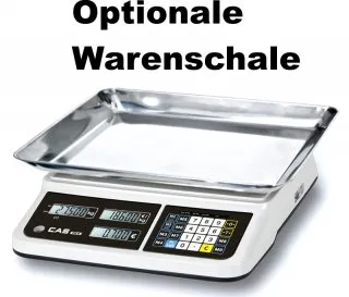 Edelstahl Warenschale für PR-II Ladenwaage