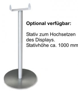 Stativ für das Display