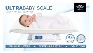 Geschenk für werdende Mütter - Qualiäts Babywaage von MyWeigh